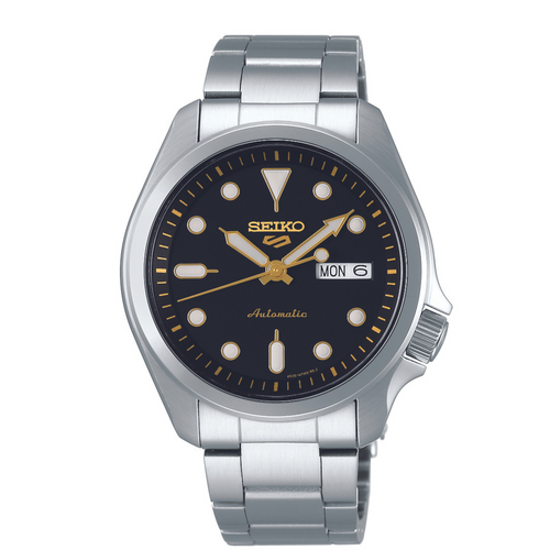 Seiko men's stainless steel watches sales
