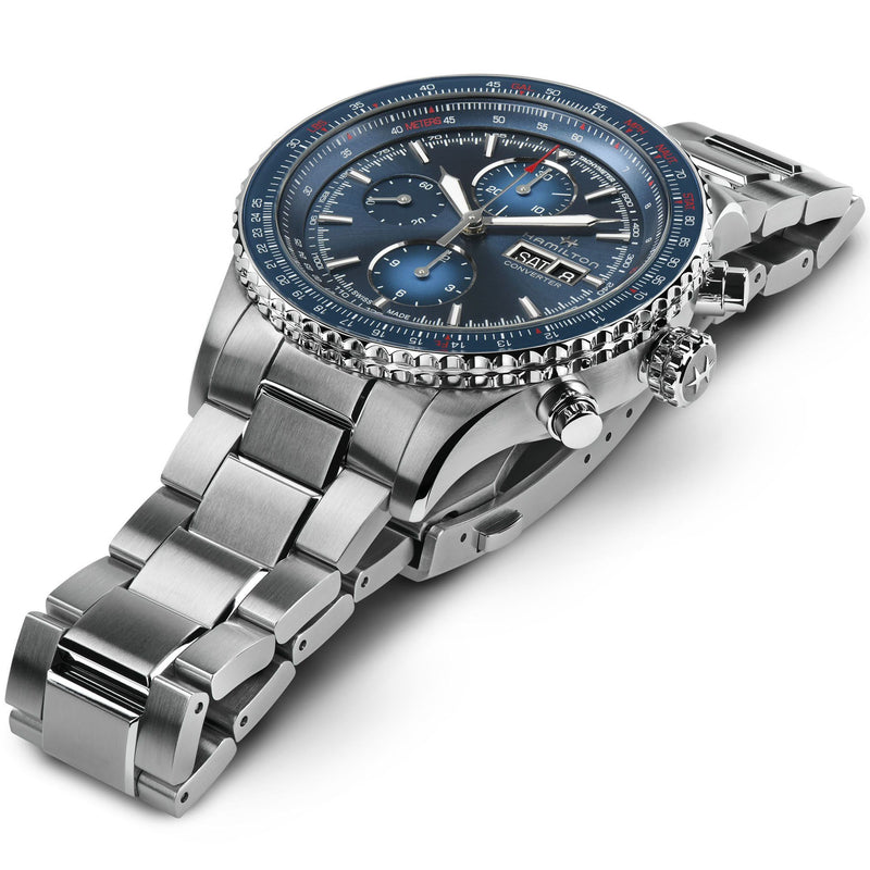 Flat Khaki Aviation Converter Auto Chrono Hamilton