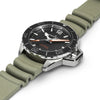 Angle Khaki Navy Frogman Auto Hamilton