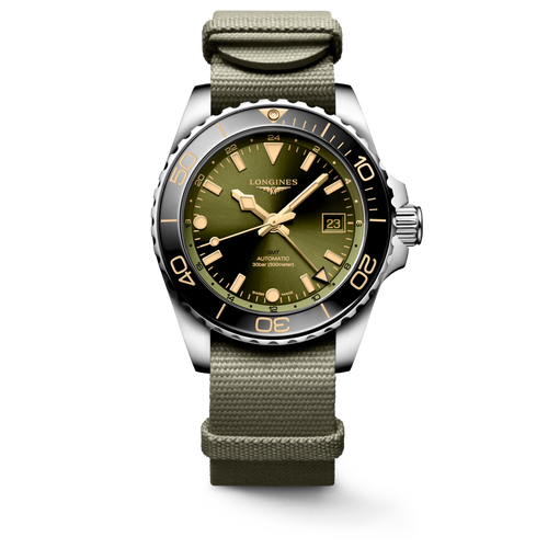 Front Hydroconquest GMT Longines
