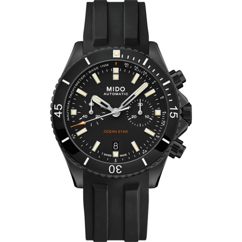 Front Ocean Star Chronograph Mido