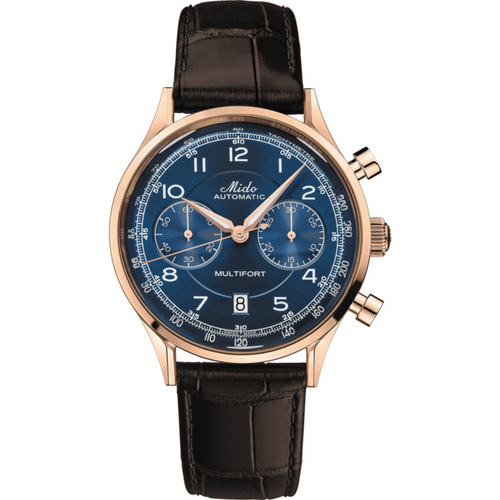 Front Multifort Patrimony Chronograph Mido