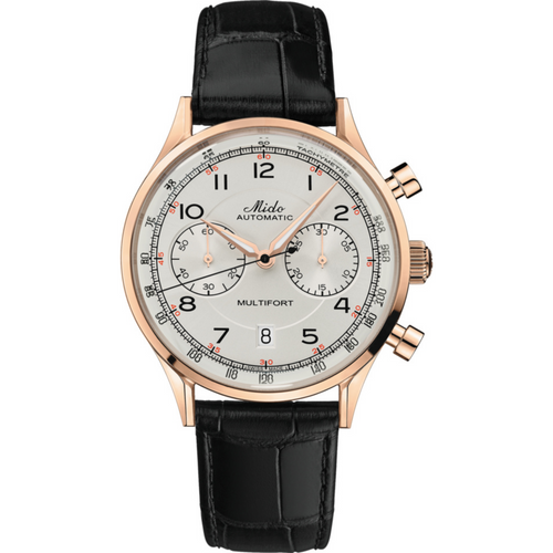 Front Multifort Patrimony Chronograph Mido