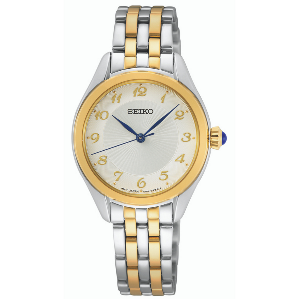 Seiko two tone sales watch women's