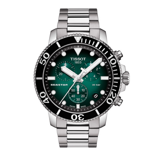 Front Seastar 1000 Chronograph Tissot